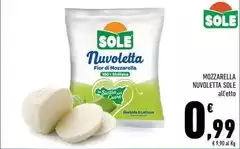 Sole - Mozzarella Nuvoletta