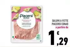 Conad - Piacersi Salumi A Fette