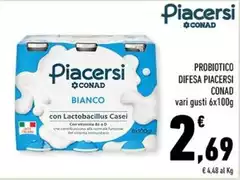 Piacersi - Probiotico Difesa