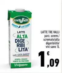Trevalli - Latte