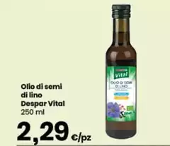 Semi - Olio Di  Di Lino Vital