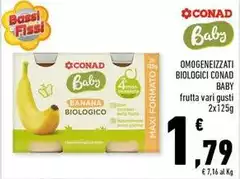 Bassi - Omogeneizzati Biologici Baby