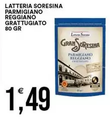 Latteria Soresina - Parmigiano Reggiano Grattugiato