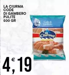 La Ciurma - Code Di Gambero Pulite