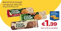 Gran cereale - Biscotti