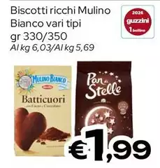 Mulino Bianco - Biscotti Ricchi