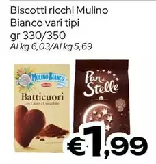 Mulino Bianco - Biscotti Ricchi Bianco