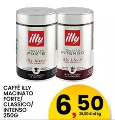 Illy - Caffè Macinato Forte/ Classico/ Intenso