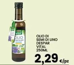 Semi - Olio Di  Di Lino Vital