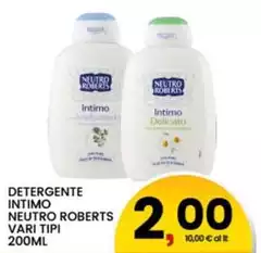 Neutro Roberts - Detergente Intimo Neutro Roberts - Detergente Intimo