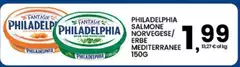 Philadelphia - Salmone Norvegese/Erde/Terranee Philadelphia - Salmone Norvegese/Erde/Terranee