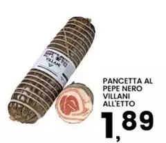 Villani - Pancetta Al Pepe Nero