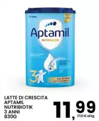 Aptamil - Latte Di Crescita  Nutribiotik 3 Anni