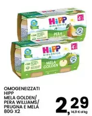 Hipp - Omogeneizzati Mela Golden Hipp - Omogeneizzati Mela Golden