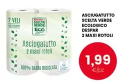 Maxi - Asciugatutto Scelta Verde Ecologico