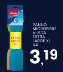 Vileda - Panno Microfibre Extra Large Xl