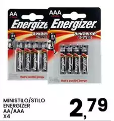 Energizer - Ministilo/Stilo Aa/aaa