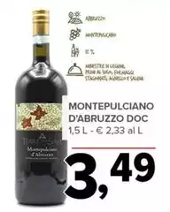 Montepulciano D'Abruzzo DOC