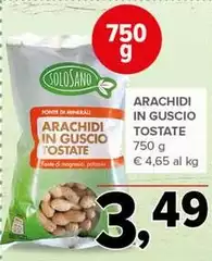 Solosano - Arachidi In Guscio Tostate