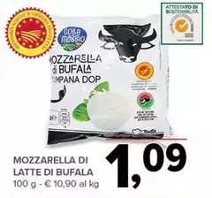 Todis - Mozzarella Di Latte Di Bufala Todis - Mozzarella Di Latte Di Bufala
