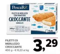 Pescare - Filetti Di Merluzzo Croccante Pescare - Filetti Di Merluzzo Croccante