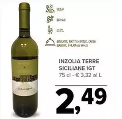 Terre siciliane - Inzolia Terre Siciliane IGT