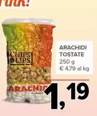 Arachidi Tostate