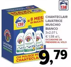 Chanteclair - Lavatrice Muschio Bianco