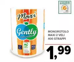 Maxi - Monorotolo  2 Veli 400 Strappi