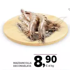 Mazzancolla Decongelata