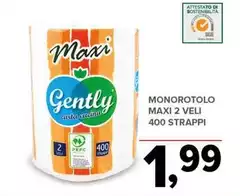 Maxi - Monorotolo  2 Veli 400 Strappi