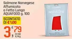 Aquafood - Salmone Norvegese Affumicato A Fetta Lunga