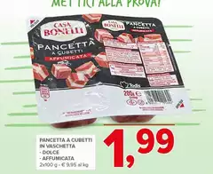 Casa - Pancetta A Cubetti In Vaschetta