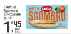 Selex - Filetti Di Sgombro Al Naturale