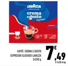 Lavazza - Caffè Crema E Gusto Espresso Classico