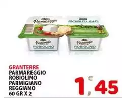 GranTerre - Parmareggio Robiolino Parmigiano Reggiano