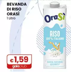 Orasi - Bevanda Di Riso 1 Litro