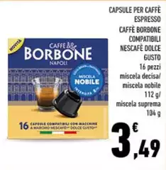 Caffe borbone - Capsule Per Caffe Espresso