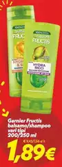 Garnier - Fructis Balsamo/Hampoo