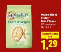 Mulino Bianco - Cracker Fiori D'Acqua