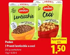 Pedon - I Pronti Lenticchie O Ceci