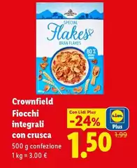 Crownfield - Fiocchi Integrali Con Crusca