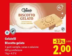 Gelatelli - Biscotto Gelato