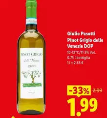 Giulio Pasotti - Pinot Grigio Delle Venezie DOP
