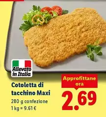 Cotoletta Di Tacchino Maxi