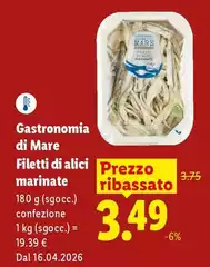 Gastronomia Di Mare - Filetti Di Alici Marinate