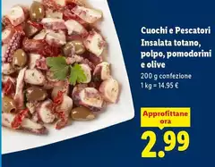 Cuochi E Pescatori - Insalata Totano, Polpo, Pomodorini E Olive