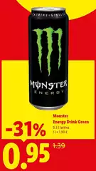 Monster - Energy Drink Green