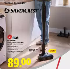 Silvercrest - Aspirapolvere Ricaricabile