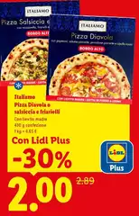 Italiamo - Pizza Diavola O Salsiccia E Friarielli